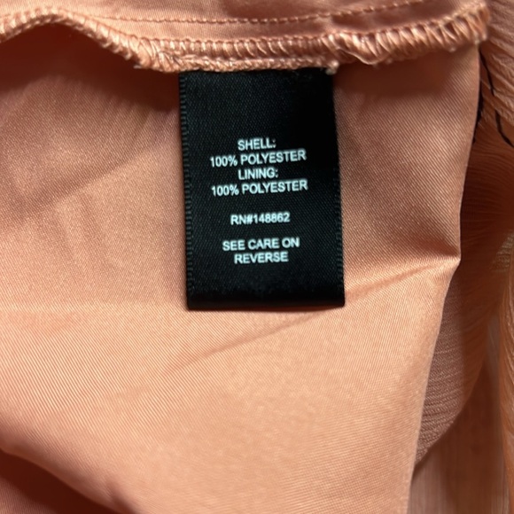 Torrid Floral Peach Spaghetti Strap Blouse - Picture 6 of 7